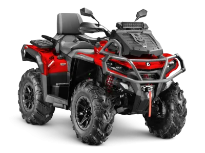 Квадроцикл AODES (Аодес) Pathcross ATV800L MUD PRO EPS LCD двухместный красный с ПСМ