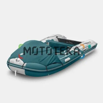 Лодка ПВХ GLADIATOR (Гладиатор) C 370 AL морской зелёный/белый