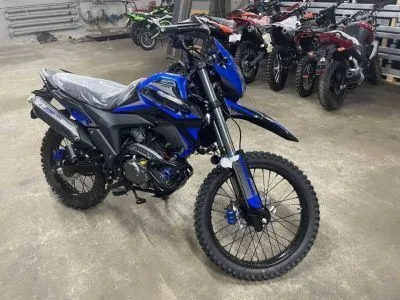 Мотоцикл кроссовый / эндуро Racer (Рейсер) RC300 - GY8V XSR синий с ПТС