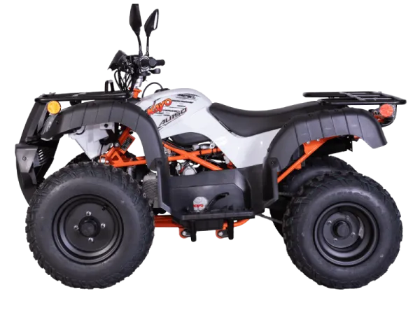 Квадрицикл KAYO (Кайо) AU150 (белый пластик 2024 г.) с ПСМ | Мототека