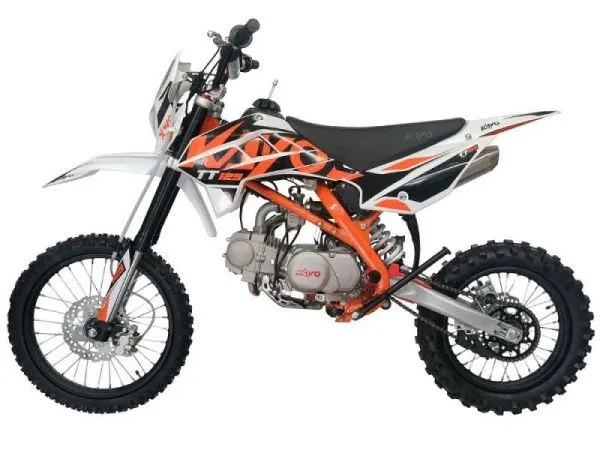 Питбайк KAYO (Кайо) BASIC K125 17/14 KRZ (механ. сцепл., кикстартер, 2024 г.) | Мототека