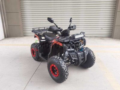 Квадроцикл Мотомир Jaeger 2 чёрный/красный (машинокомплект)