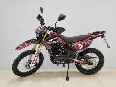 Мотоцикл кроссовый / эндуро ROLIZ (Ролиз) SPORT - 003 RRC (ZS172FMM-5 Big Bore) красный/чёрный с ПТС