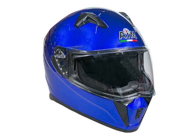 Шлем мото интеграл AiM (Аим) JK320 Dark Blue L